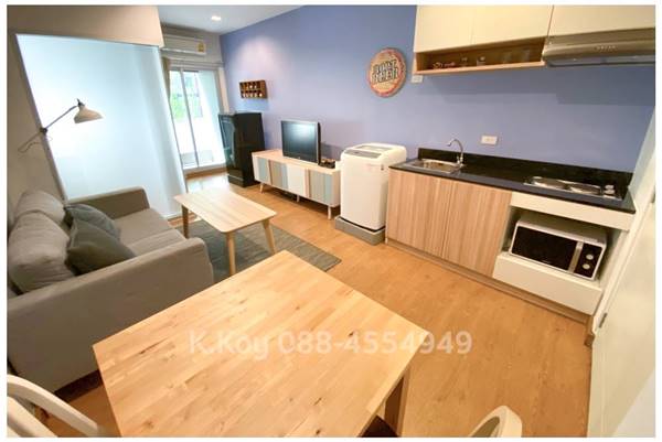 [FOR RENT ให้เช่า] คอนโด เดอะ ซี้ด มูซี่ สุขุมวิท26 ใกล้ BTS พร้อมพงษ์ ไซส์ 33 ตร.ม. แต่งครบพร้อมเข้าอยู่ทันที ห้องสวย อบอุ่น น่าอยู่มาก